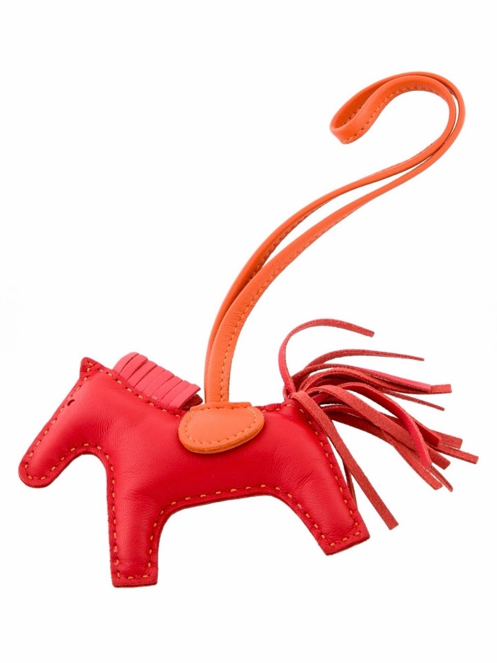 Hermes Milo Grigri Rodeo Lambskin Bag Charm PM